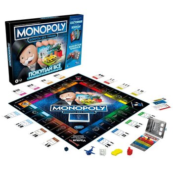Stalo žaidimas Monopolis su elektronine bankininkyste Monopoly Ultimate Rewards, RU kaina ir informacija | Stalo žaidimai, galvosūkiai | pigu.lt