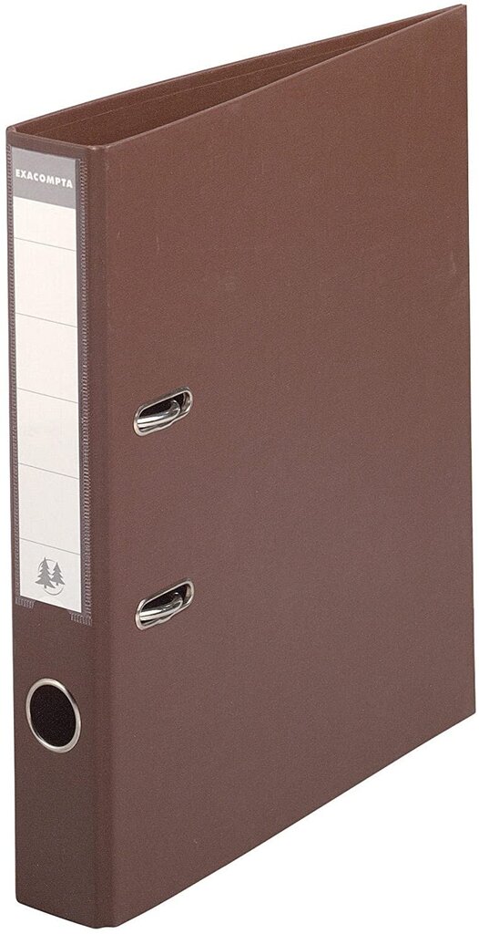 Segtuvas Exacompta A4 PVC 50 mm, rudas kaina ir informacija | Kanceliarinės prekės | pigu.lt
