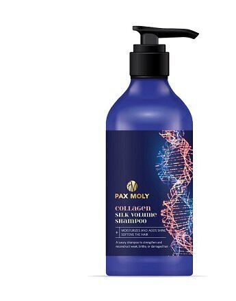 Šilko tūrio šampūnas Pax Moly Collagen, 500 ml цена и информация | Šampūnai | pigu.lt
