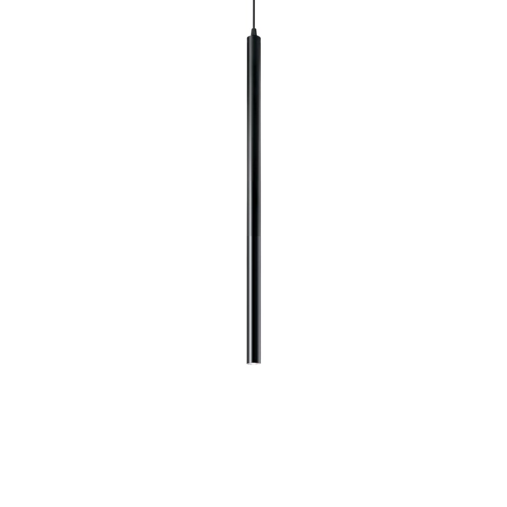 Ideal Lux pakabinamas šviestuvas Ultrathin D040 Round Nero 156699 цена и информация | Pakabinami šviestuvai | pigu.lt