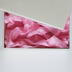 Шелковая бумага розовая, 24 листа, упаковка 50x76см цена и информация | Товары для упаковки подарков | pigu.lt