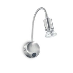 Ideal Lux šviestuvas Flex Ap1 Nickel 6161 kaina ir informacija | Sieniniai šviestuvai | pigu.lt