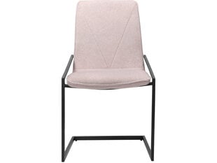 Комплект из 2 стульев Notio Living Virtu, розовый цена и информация | Стулья для кухни и столовой | pigu.lt