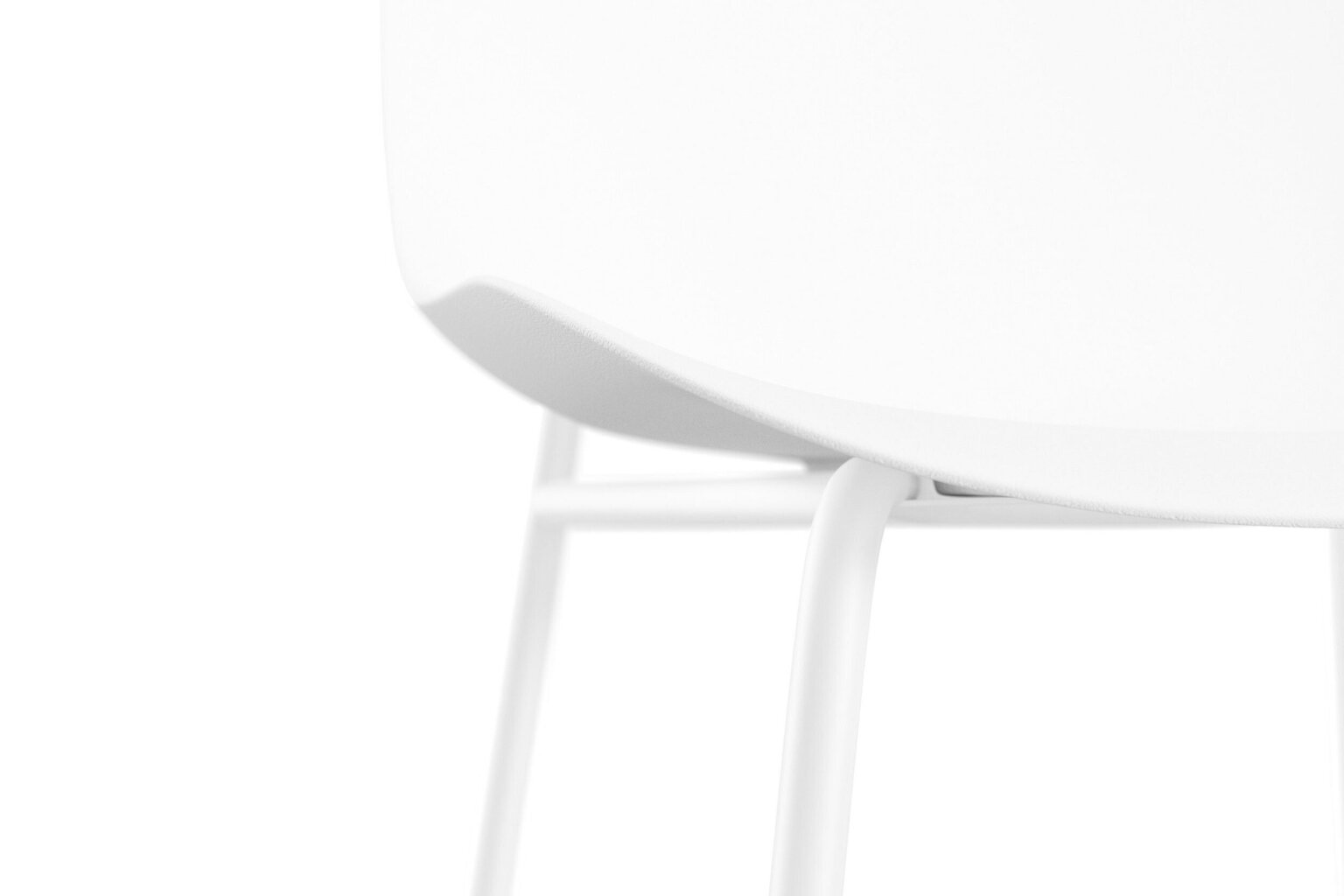 2-jų kėdžių komplektas Notio Living Orca, baltas kaina ir informacija | Virtuvės ir valgomojo kėdės | pigu.lt