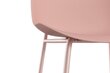 2-jų kėdžių komplektas Notio Living Orca, rožinis цена и информация | Virtuvės ir valgomojo kėdės | pigu.lt
