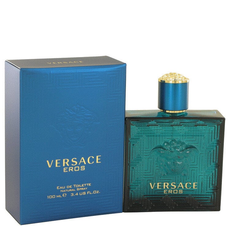 Tualetinis vanduo Versace Eros EDT vyrams 100 ml цена и информация | Kvepalai vyrams | pigu.lt