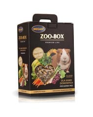 Maistas jūrų kiaulytėms Megan Zoo-box, 4x550 g kaina ir informacija | Maistas graužikams | pigu.lt