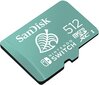 SanDisk atminties kortelė, 512 gb kaina ir informacija | Atminties kortelės telefonams | pigu.lt