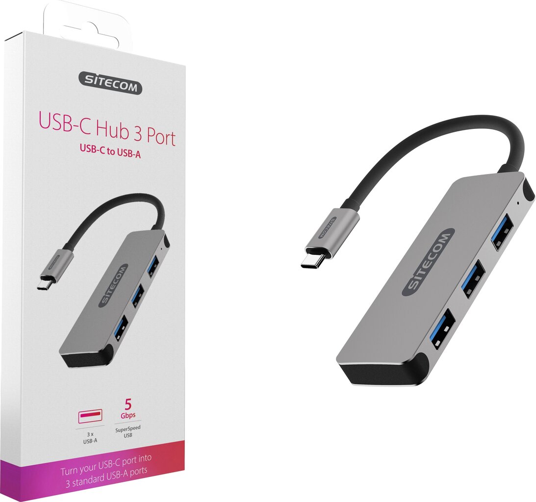 SITECOM  001909810000 kaina ir informacija | Adapteriai, USB šakotuvai | pigu.lt