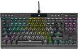 Corsair K70 RGB TKL Cherry MX Red kaina ir informacija | Klaviatūros | pigu.lt