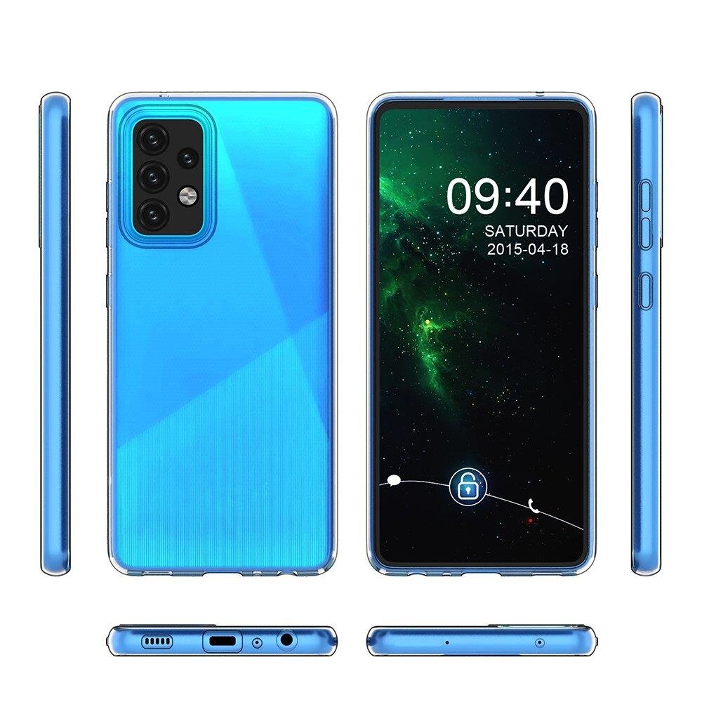 Ultra Clear 0.5mm Case Gel TPU Cover, skirtas Xiaomi Redmi Note 10 / Redmi Note 10S, skaidrus kaina ir informacija | Telefono dėklai | pigu.lt