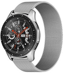 4wrist Watch Band Silver kaina ir informacija | Išmaniųjų laikrodžių ir apyrankių priedai | pigu.lt