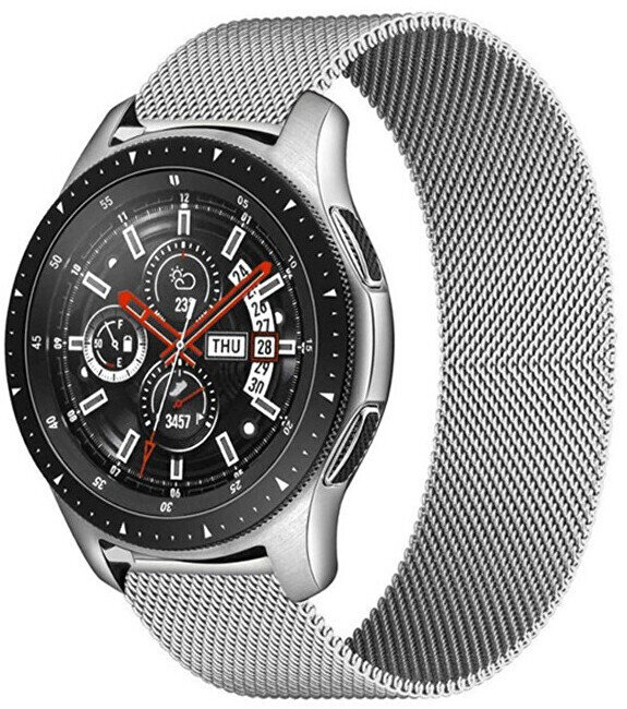 4wrist Watch Band Grey kaina ir informacija | Išmaniųjų laikrodžių ir apyrankių priedai | pigu.lt