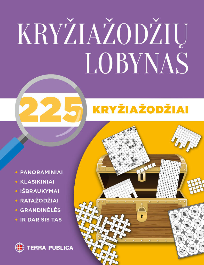 Kryžiažodžių lobynas kaina ir informacija | Knygos apie sveiką gyvenseną ir mitybą | pigu.lt