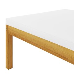 Sodo baldų komplektas su pagalvėmis, 9 dalių, rudas kaina ir informacija | Lauko baldų komplektai | pigu.lt