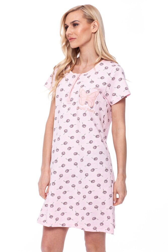 Medvilniniai naktinukai moterims Sevgi 356, rožiniai kaina ir informacija | Naktiniai, pižamos moterims | pigu.lt
