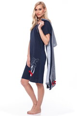 Женский хлопковый комплект, халат и ночная рубашка Sevgi 611 цена и информация | Женские халаты | pigu.lt