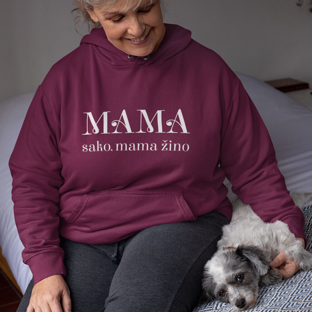 Džemperis "MAMA sako, mama žino" kaina ir informacija | Originalūs džemperiai | pigu.lt