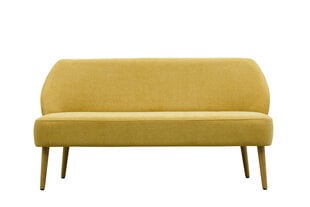 Комплект мягкой мебели Lauksva Ulde, желтый цена и информация | Комплекты мягкой мебели | pigu.lt