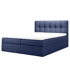 Кровать Selsey Rekius, 160x200 см, синяя цена и информация | Кровати | pigu.lt