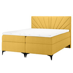 Кровать Selsey Tomene, 140x200 см, желтая цена и информация | Кровати | pigu.lt