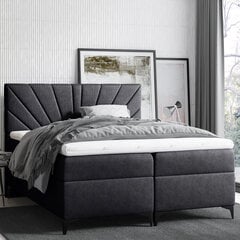 Кровать Selsey Tomene, 140x200 см, темно-серая цена и информация | Кровати | pigu.lt