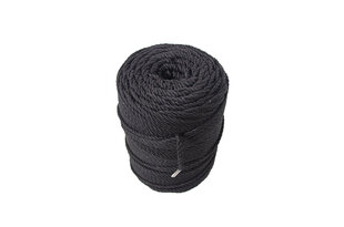 Makrame virvė juoda sukta 3 mm 260 m kaina ir informacija | Nėrimo priemonės | pigu.lt
