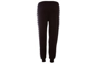 Спортивные брюки женские Kappa Inama Sweat Pants 309074-19-4006, черные цена и информация | Спортивная одежда для женщин | pigu.lt