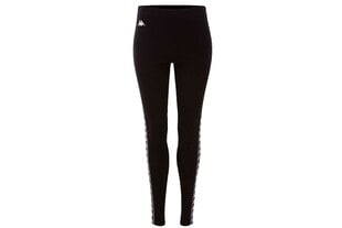 Спортивные брюки женские Kappa Isadoma Leggings 309075-19-4006, черные цена и информация | Спортивная одежда для женщин | pigu.lt