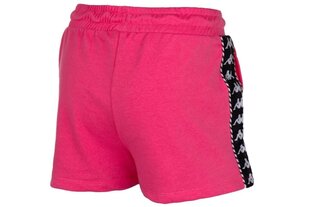 Шорты женские Kappa Irisha Shorts 309076-18-2120, розовые цена и информация | Спортивная одежда для женщин | pigu.lt