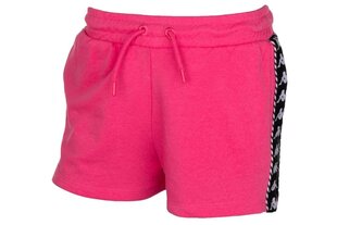 Шорты женские Kappa Irisha Shorts 309076-18-2120, розовые цена и информация | Спортивная одежда для женщин | pigu.lt