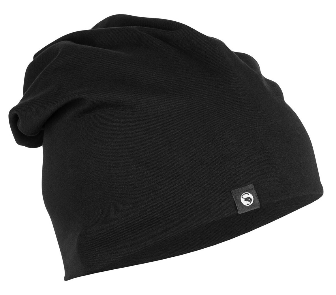 Unisex medvilninė kepuraitė Stark Soul® unisex cotton Beanie, juoda kaina ir informacija | Vyriški šalikai, kepurės, pirštinės | pigu.lt