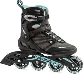 Роликовые коньки Rollerblade Zetrablade W черного цвета для отдыха 36,5 цена и информация | Роликовые коньки | pigu.lt