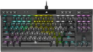 Corsair K70 RGB TKL Cherry MX Speed цена и информация | Клавиатуры | pigu.lt