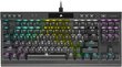 Corsair K70 RGB TKL Cherry MX Speed kaina ir informacija | Klaviatūros | pigu.lt