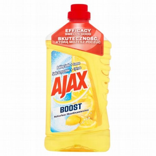 Ajax Boost grindų valiklis Soda Lemon, 1l kaina | pigu.lt