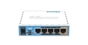 Mikrotik hAP White Power over Ethernet (PoE) цена и информация | Маршрутизаторы (роутеры) | pigu.lt