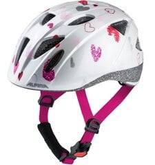 Bike helmet Alpina Ximo, white in hearts, 49-54 цена и информация | Шлемы | pigu.lt