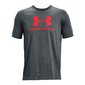 Marškinėliai vyrams Under Armour Sportstyle Logo Tee 1329590013, pilki цена и информация | Vyriški marškinėliai | pigu.lt