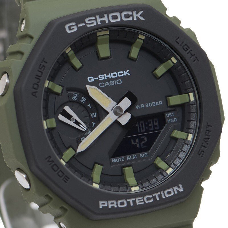 Laikrodis Casio G-Shock GA-2110SU-3AER kaina ir informacija | Vyriški laikrodžiai | pigu.lt