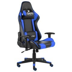 Pasukama žaidimų kėdė, mėlyna цена и информация | Офисные кресла | pigu.lt