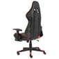 Pasukama žaidimų kėdė su pakoja, raudona kaina ir informacija | Biuro kėdės | pigu.lt