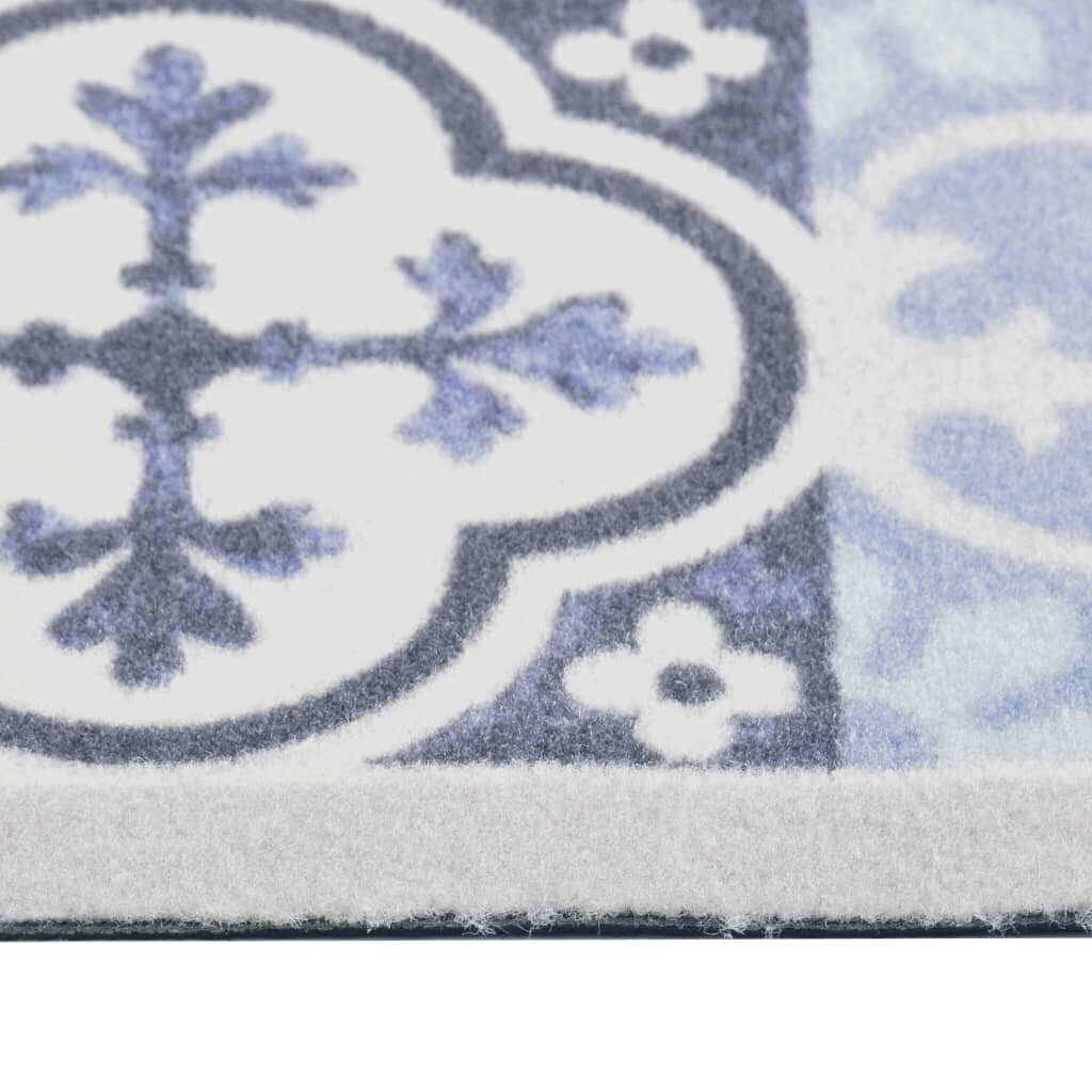 Virtuvės kilimas, 60x300 cm, mėlynas цена и информация | Kilimai | pigu.lt