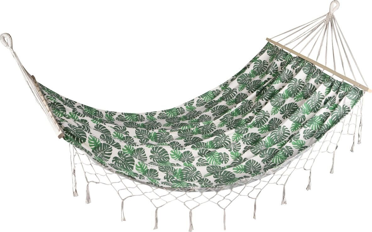 Dvivietis hamakas Maiami Royokamp 150x200 cm, žalias kaina ir informacija | Hamakai | pigu.lt