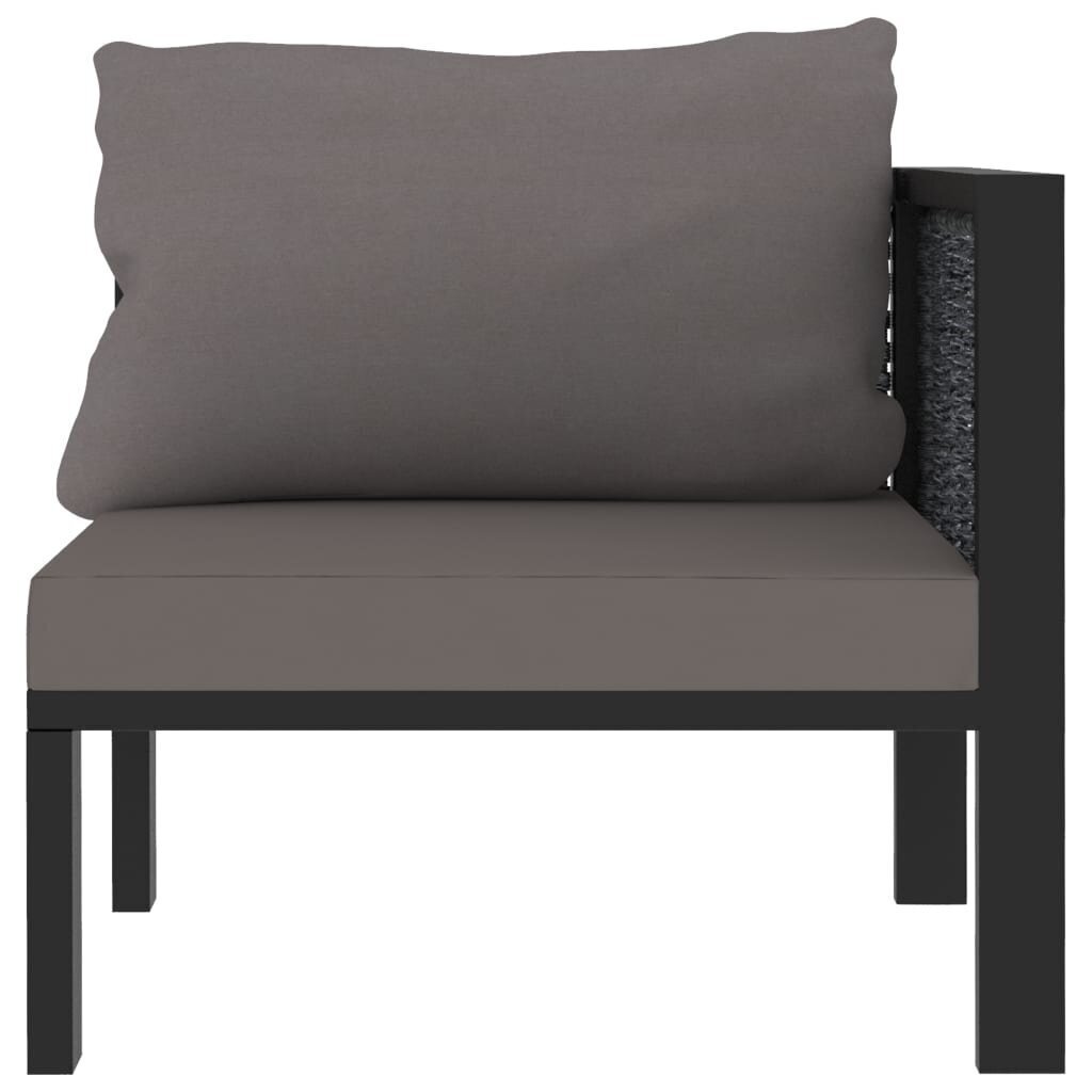 Modulinė kampinė sofa, pilka kaina ir informacija | Sofos | pigu.lt