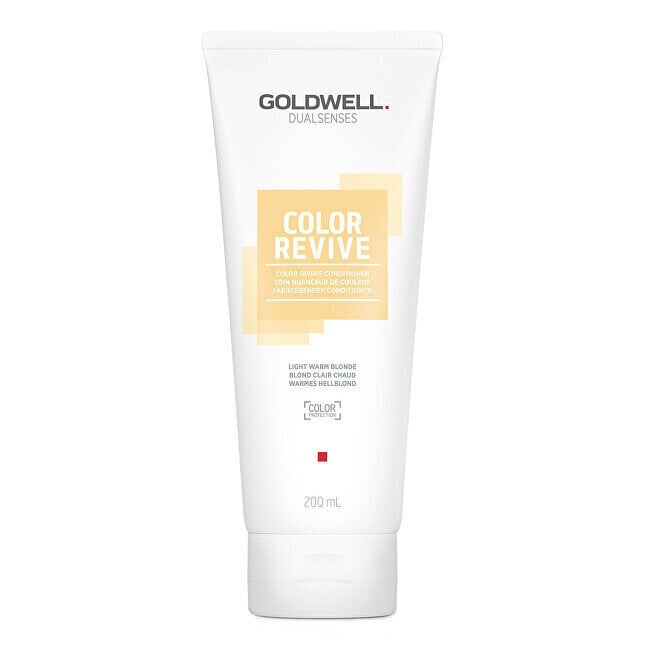 Tonuojantis kondicionierius dažytiems plaukams Goldwell Dualsenses Color Revive 200 ml, Light Warm kaina ir informacija | Balzamai, kondicionieriai | pigu.lt