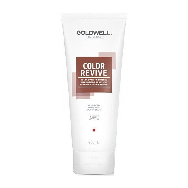 Tonuojantis kondicionierius dažytiems plaukams Goldwell Dualsenses Color Revive 200 ml, Warm Brown kaina ir informacija | Balzamai, kondicionieriai | pigu.lt