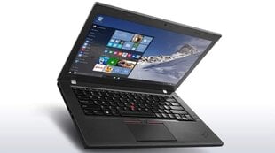 LENOVO ThinkPad T460 i5-6300U 14.0 HD 8GB 256GB Win10 PRO kaina ir informacija | Nešiojami kompiuteriai | pigu.lt