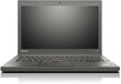 LENOVO ThinkPad T450 i5-4300U 14.0 HD+ 4GB 128GB Win10 PRO цена и информация | Nešiojami kompiuteriai | pigu.lt