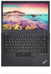 LENOVO ThinkPad T470S i5-6300U 14.0 FHD 8GB 256GB Win10 PRO kaina ir informacija | Nešiojami kompiuteriai | pigu.lt